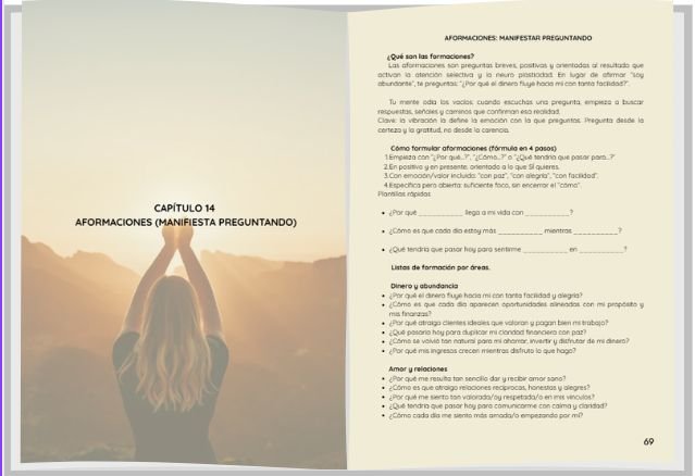 Vista previa del contenido del manual